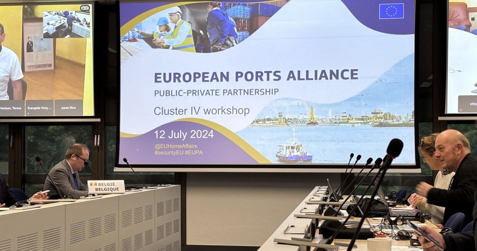 European Ports Alliance Cluster IV workshop
